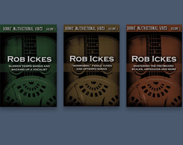 Rob Ickes – Dobro Instructional Videos 3 Volumes