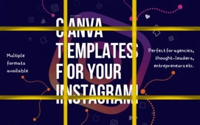 Canva Templates for Trending Instagram Content + Private Label Rights